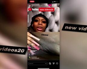 Youtube Star( New Videos20 ) Start Playing With pussy on Instagram Live