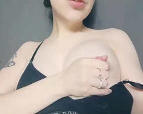 Look how much sweet milk is coming out of my tits