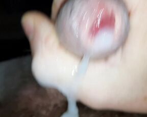 Sexy Gainer Shoots The Stringiest Cumshot Ever!