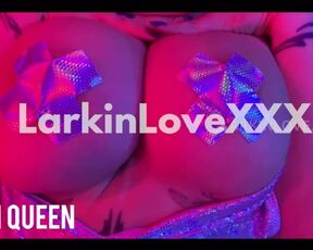 Neon Queen Larkin Love's Sexy Long Tongue