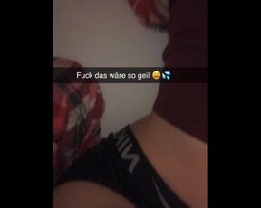 German Teen wants to fuck Stepbrother on Snapchat