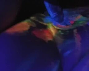 Stepsister Gets a Little Surprise From Stepbrothers Glowing Cock