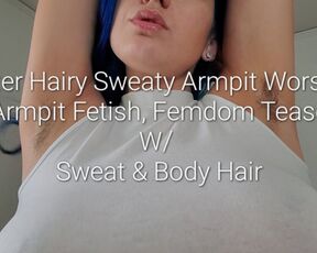 Preview: Winter Hairy Sweaty Armpit Worship: Armpit Fetish, Femdom Tease With Sweat & Body Hair