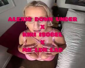 AlexisDownUnder and Kiki Isobel get their GUTS REARRANGED