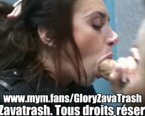 GloryZavaTrash - Quick fuck in the public restroom with a stranger