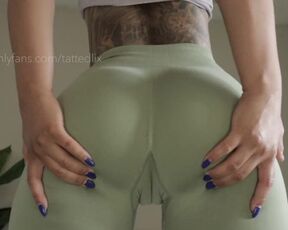 My First JOI Yoga pants / Cum on my Ass Daddy