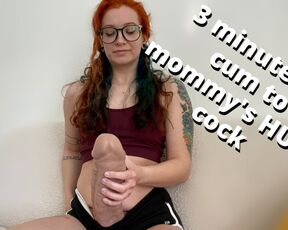 you get 3 minutes to cum to futa mommy's huge cock - VEGGIEBABYY FULL VIDEO