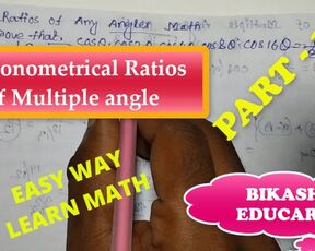 Prove this math , Ratios of multiple angles Math part 18